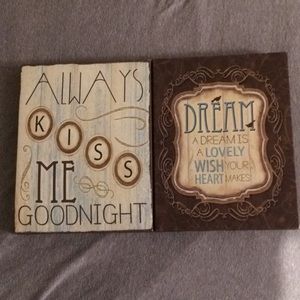 This is a set of paintings